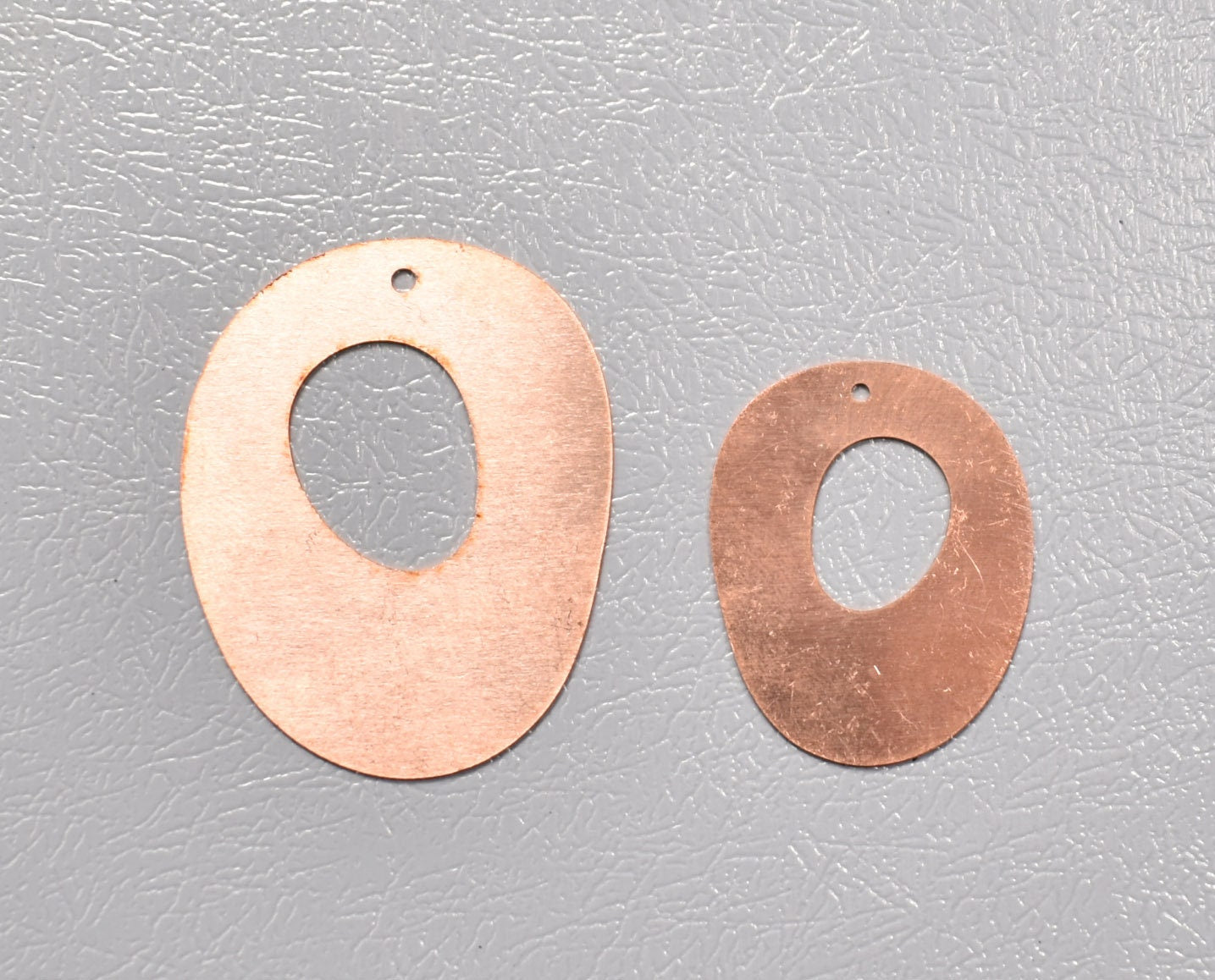 Copper Blanks - 546# New - Ring Copper blank , stamped enamel , solid copper, stamping blank, personalized copper blank, raw copper