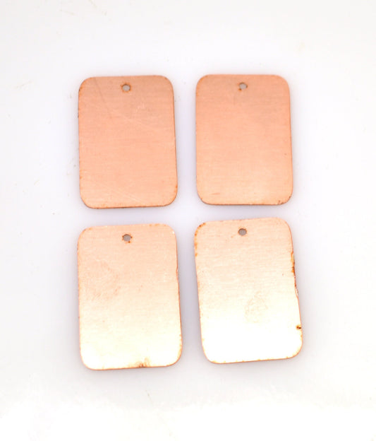 Copper Blanks - 57b# Rectangle copper blank , stamped solid copper, stamping blank, personalized , copper blank, raw copper