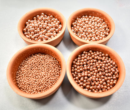 Copper Blanks - 187# Solid Raw Copper beads for enameling 3mm, 6mm, 7mm, 8mm