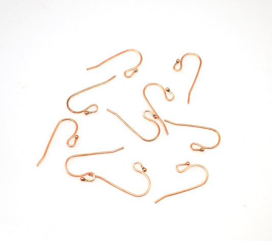 Copper Blanks - 187# Solid Raw Copper beads for enameling 3mm, 6mm, 7mm, 8mm, 9mm and Earrings