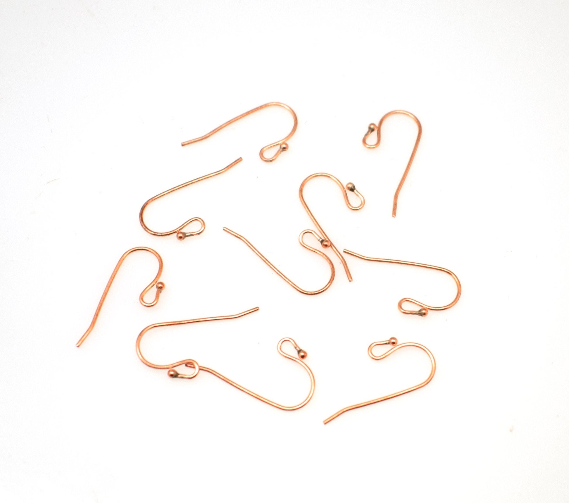 Copper Blanks - Solid Raw Copper beads for enameling 3mm, 6mm, 7mm, 8mm, 9mm and Earrings