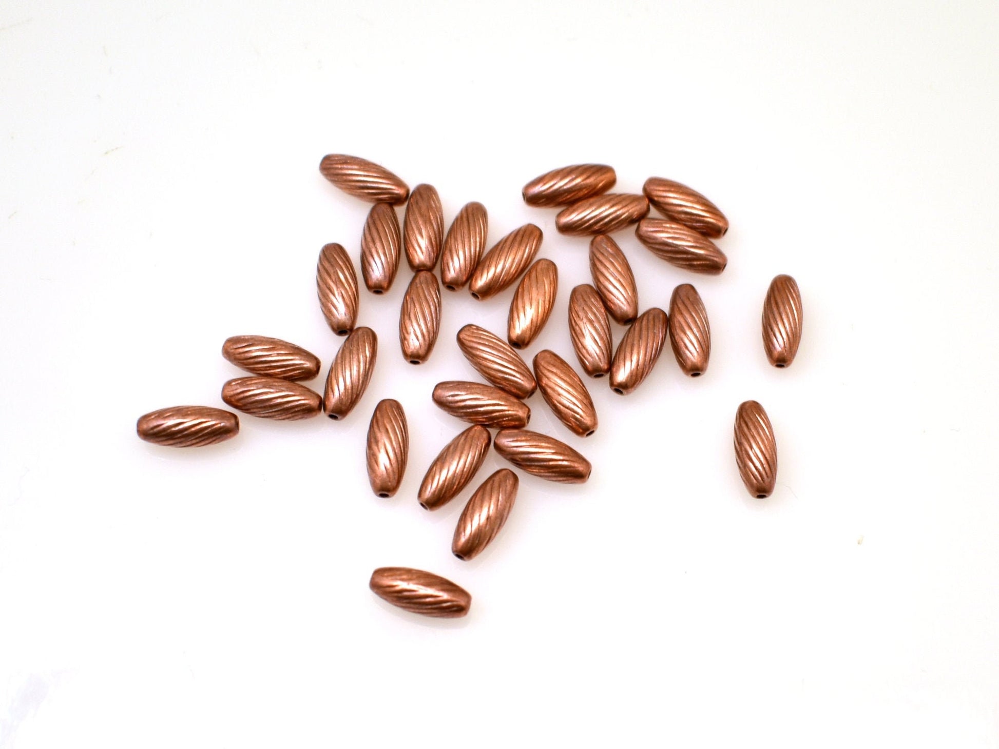 Copper Blanks - Solid Raw Copper beads for enameling 3mm, 6mm, 7mm, 8mm, 9mm and Earrings