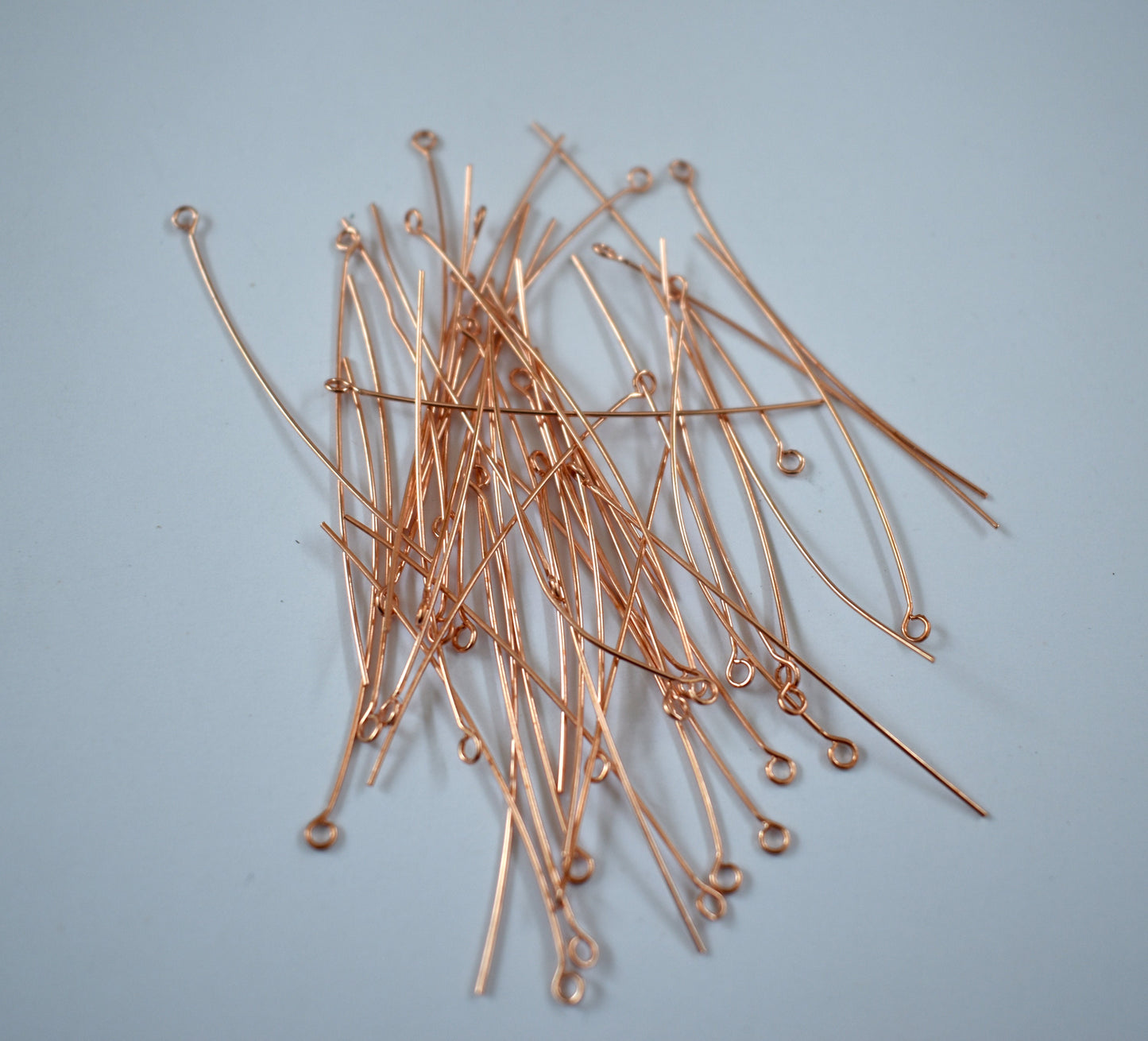 Copper Blanks - Solid Raw Copper caps for enameling and jewelry making