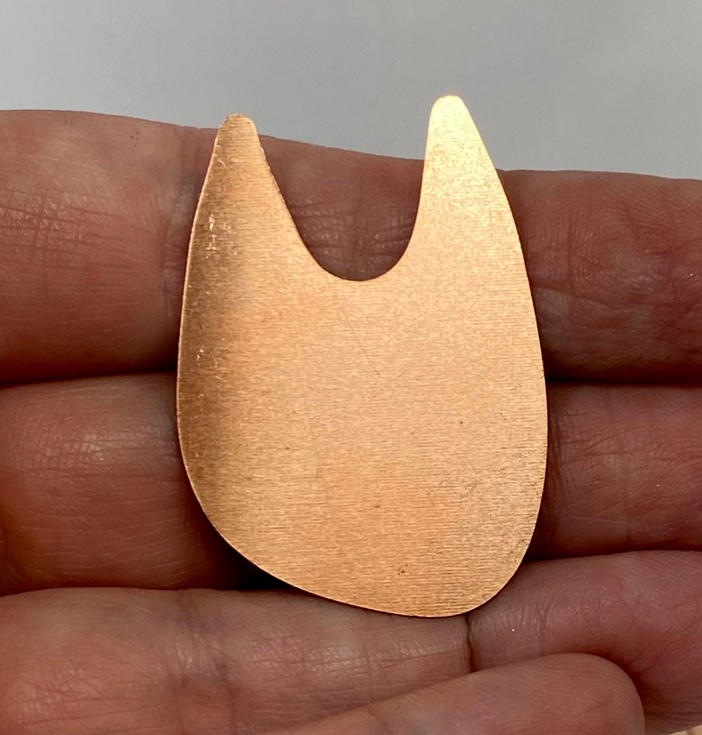 Copper Blanks - 672# Copper blank, stamped solid copper, round stamping blank, personalized copper blank, raw copper