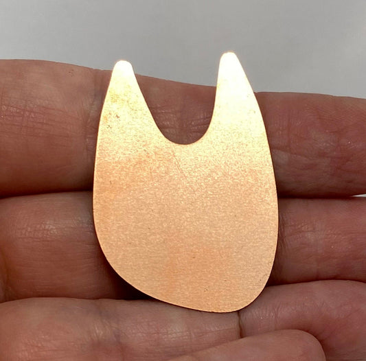 Copper Blanks - 672# Copper blank, stamped solid copper, round stamping blank, personalized copper blank, raw copper