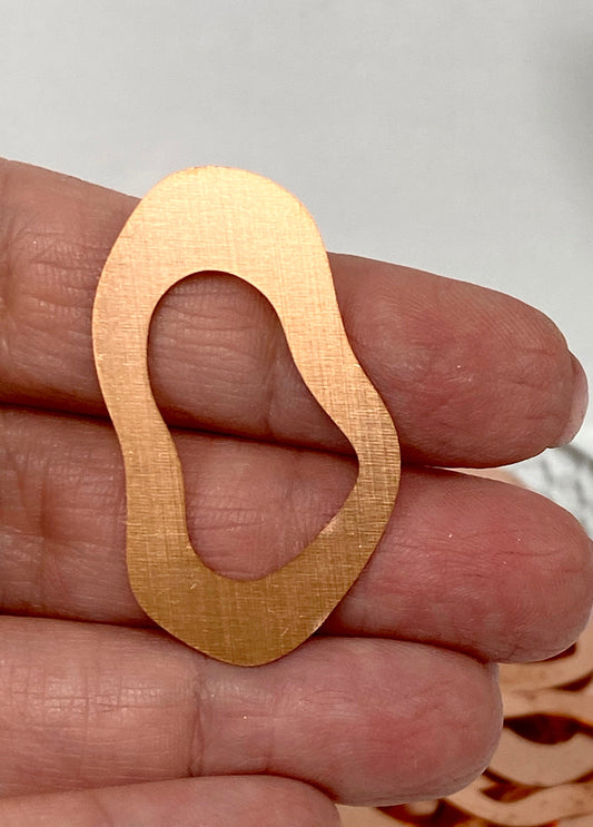 Copper Blanks - 670# Copper blank, stamped solid copper, round stamping blank, personalized copper blank, raw copper