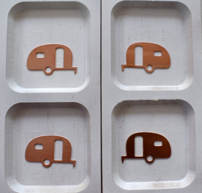 Copper Blanks - 691# Caravan copper blank - 24 Gauge, raw Solid