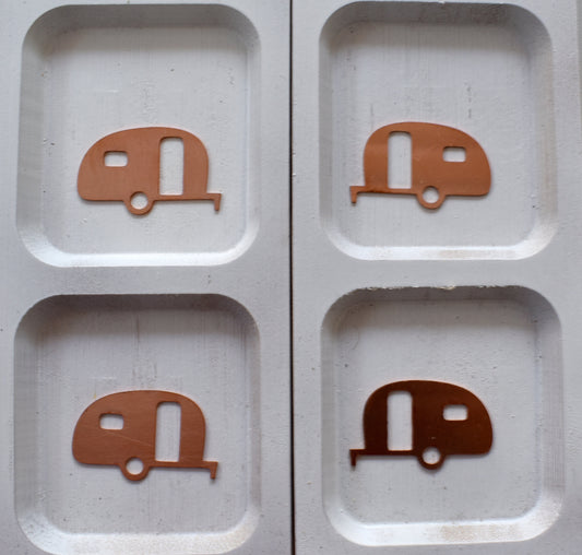 Copper Blanks - 691# Caravan copper blank - 24 Gauge, raw Solid
