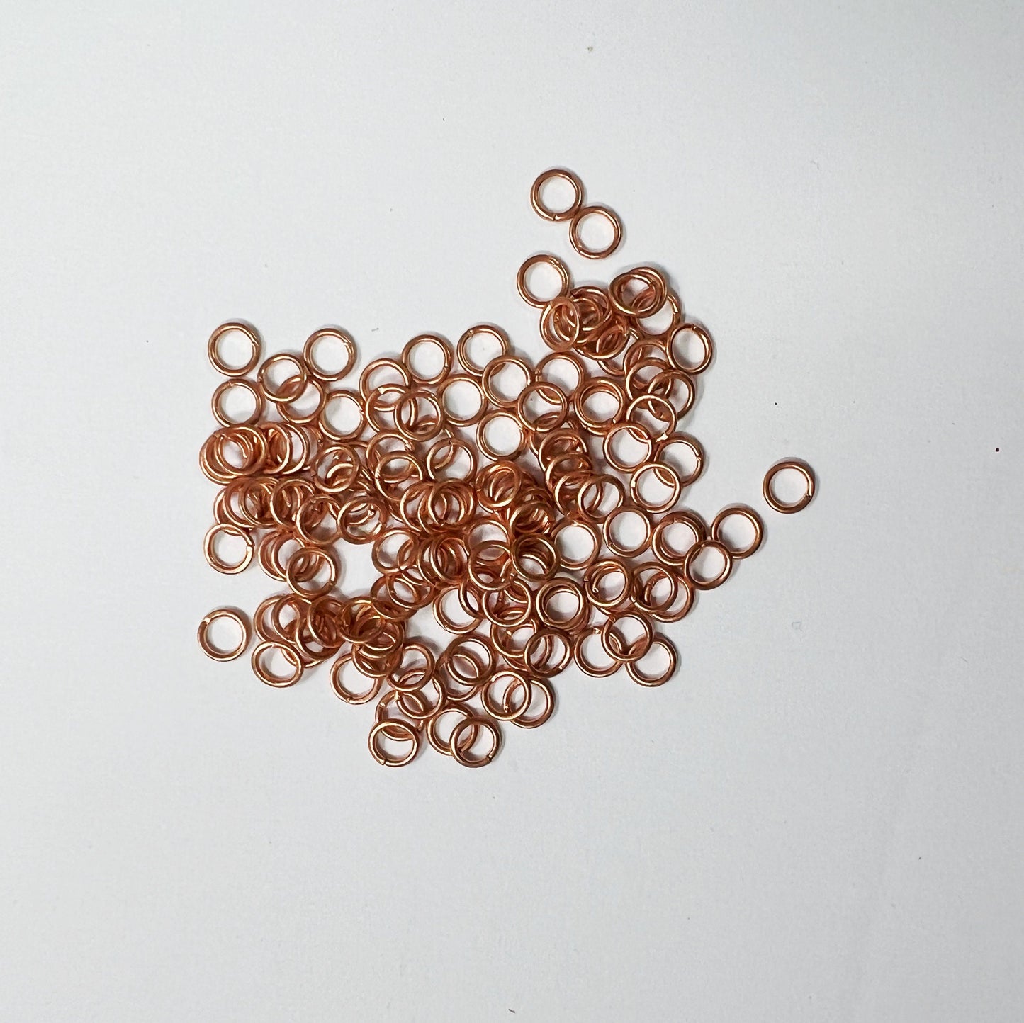 Copper Blanks - 187# Solid Raw Copper beads for enameling 3mm, 6mm, 7mm, 8mm