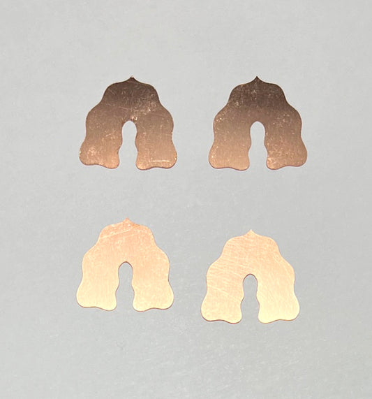 Copper Blanks - 708# copper blank ,24 Gauge, Solid