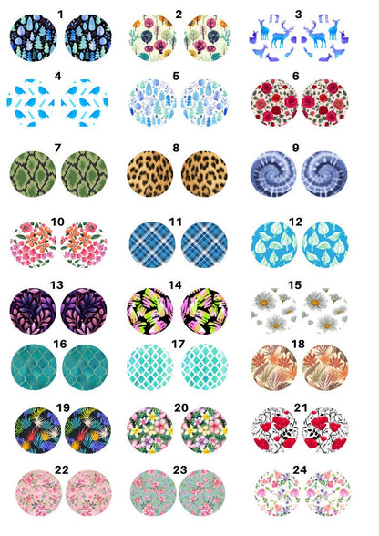 Decals, Circle Ceramic decals - Enamel Decal - Fusible Decal - Glass Fusing Decal ~ Waterslide Decal 1019