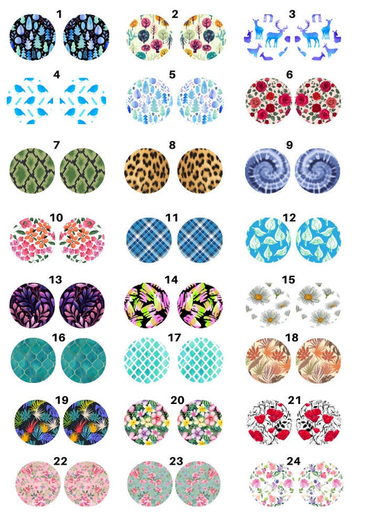 Decals, Circle Ceramic decals - Enamel Decal - Fusible Decal - Glass Fusing Decal ~ Waterslide Decal 1019