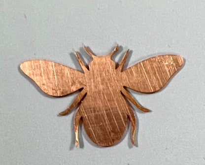 Copper - 720# New - Bug Copper blank , stamped enamel , solid copper, stamping blank, personalized copper blank, raw copper