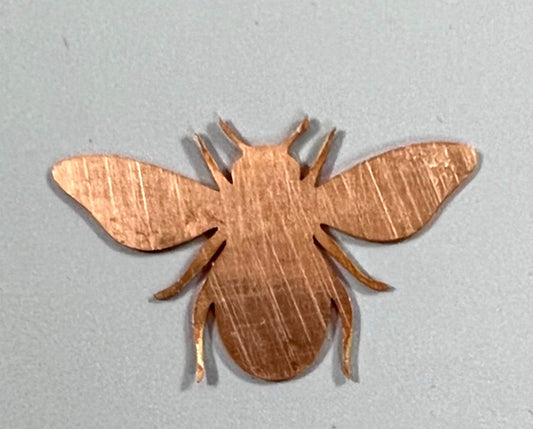 Copper - 720# New - Bug Copper blank , stamped enamel , solid copper, stamping blank, personalized copper blank, raw copper
