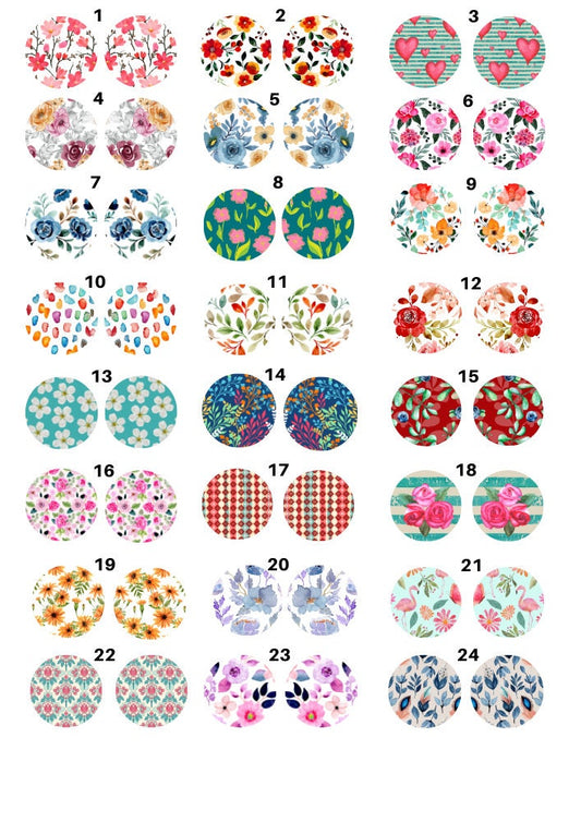 Decals, Circle Ceramic decals - Enamel Decal - Fusible Decal - Glass Fusing Decal ~ Waterslide Decal 4011