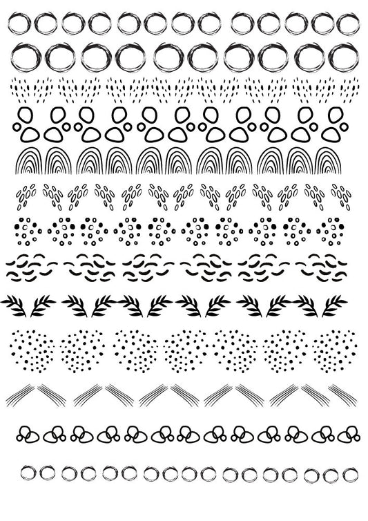 Decals, Ceramic decals - Enamel Decal - Fusible Decal - Glass Fusing Decal ~ Waterslide Decal 2030