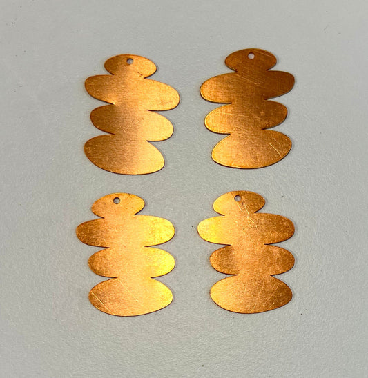 Copper Blanks - 735# Copper blank - 24 Gauge, Solid