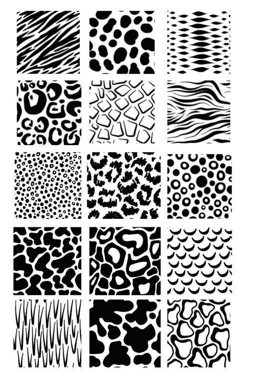 Decals, Doodles Ceramic decals - Enamel Decal - Fusible Decal - Glass Fusing Decal ~ Waterslide Decal 4006