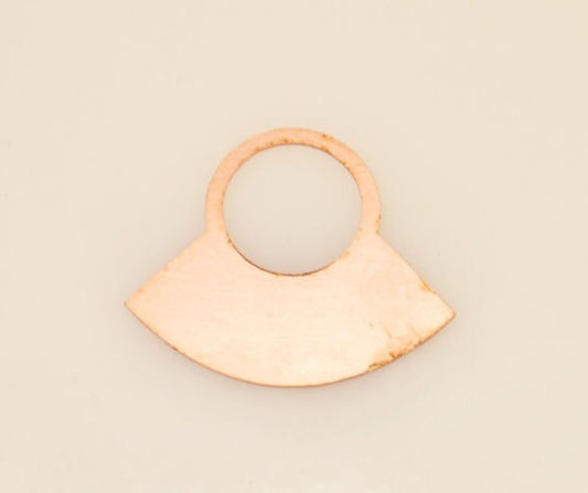 510# Copper blank , stamped enamel , solid copper, disc, stamping blank, personalized disc