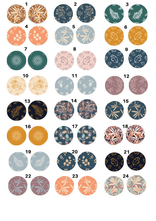 Decals, Circle Ceramic decals - Enamel Decal - Fusible Decal - Glass Fusing Decal ~ Waterslide Decal 5001