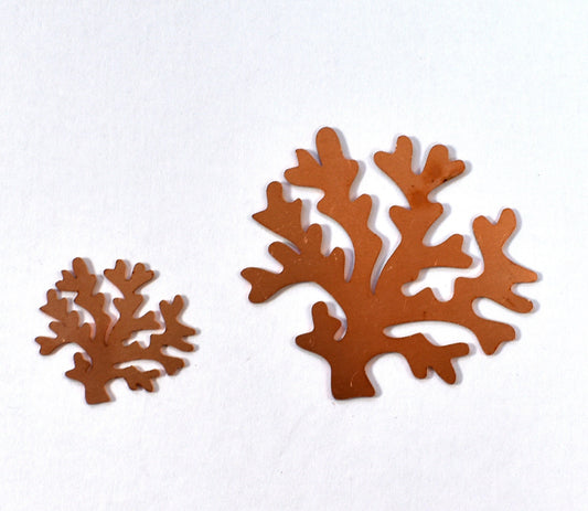 Copper Blanks - 561# Coral Copper blank - 24Gauge, Solid