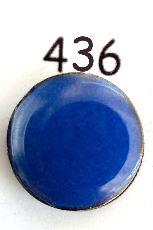 Pearly's Enamel Powder No. 436 Opaque Lapis 3oz. (85gr.) Great for torch/kiln/Cloisonné and Wet Packing Enameling