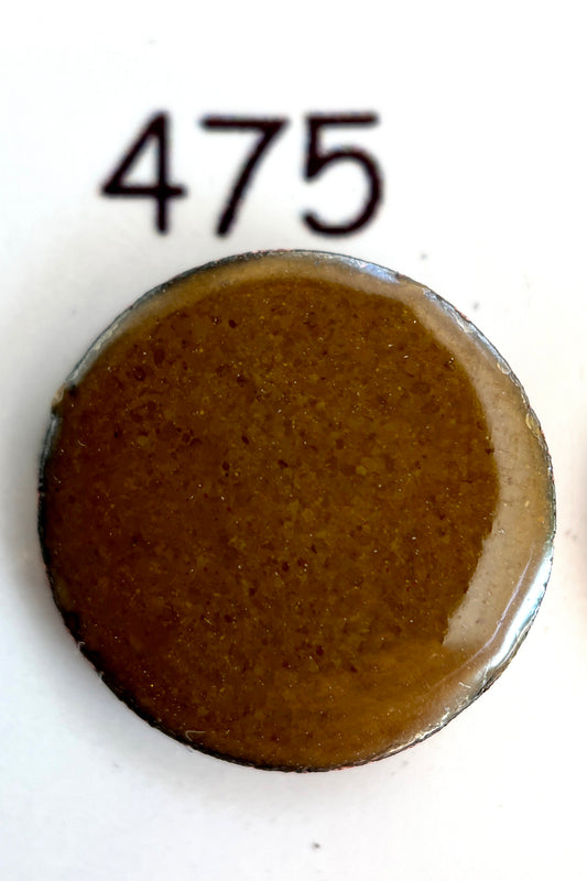 Pearly's Enamel Powder No. 475 Opaque Brown 3oz. (85gr.) Great for torch/kiln/Cloisonné and Wet Packing Enameling