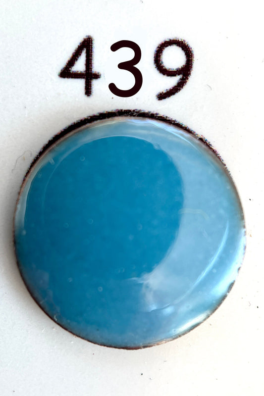 Pearly's Enamel Powder No. 439 Opaque Carolina Blue 3oz. (85gr.) Great for torch/kiln/Cloisonné and Wet Packing Enameling