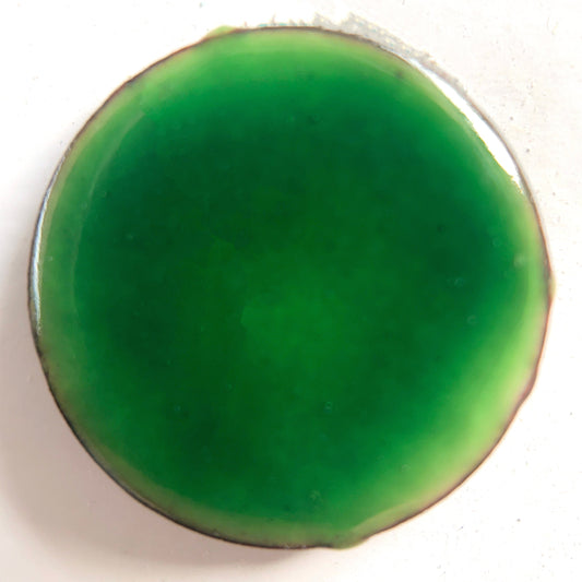Pearly's Enamel Powder No. 229 Transparent Dark Green 3oz. (85gr.) Great for torch/kiln/Cloisonné and Wet Packing Enameling