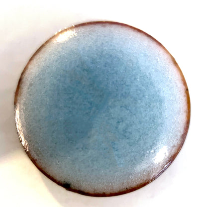 Pearly's Enamel Powder No. 237 transparent smoke gray 3oz. (85gr.) Great for torch/kiln/Cloisonné and Wet Packing Enameling