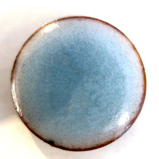 Pearly's Enamel Powder No. 237 transparent smoke gray 3oz. (85gr.) Great for torch/kiln/Cloisonné and Wet Packing Enameling