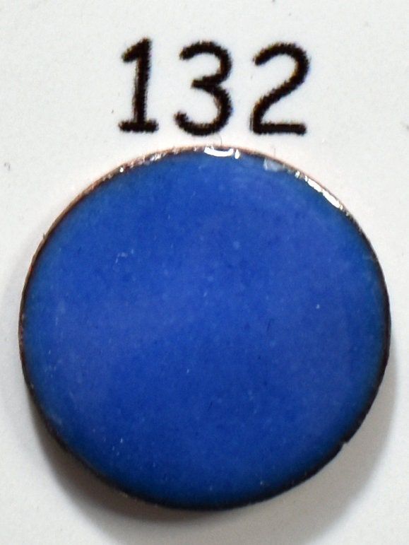 Pearly's Enamel Powder No. 132 Opaque Cobalet Blue 3oz. (85gr.) Great for torch/kiln/Cloisonné and Wet Packing Enameling