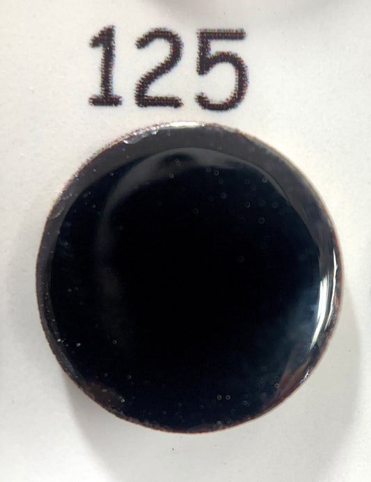 Pearly's Enamel Powder No. 125 Opaque Lead Free Black 3oz. (85gr.) Great for torch/kiln/Cloisonné and Wet Packing Enameling