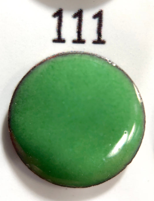 Pearly's Enamel Powder No. 111 Opaque Apple Green 3oz. (85gr.) Great for torch/kiln/Cloisonné and Wet Packing Enameling