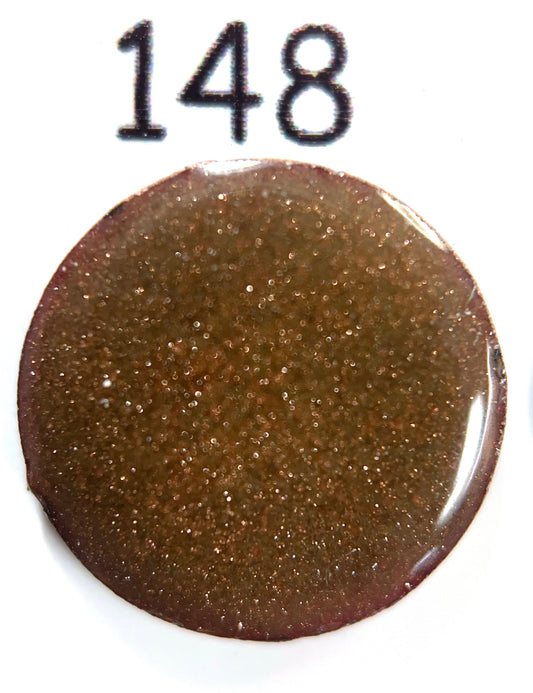 Pearly's Enamel Powder No. 148 Opaque Glitter Golden Red 3oz. (85gr.) - Lead Free Great for torch/kiln/Cloisonné and Wet Packing Enameling
