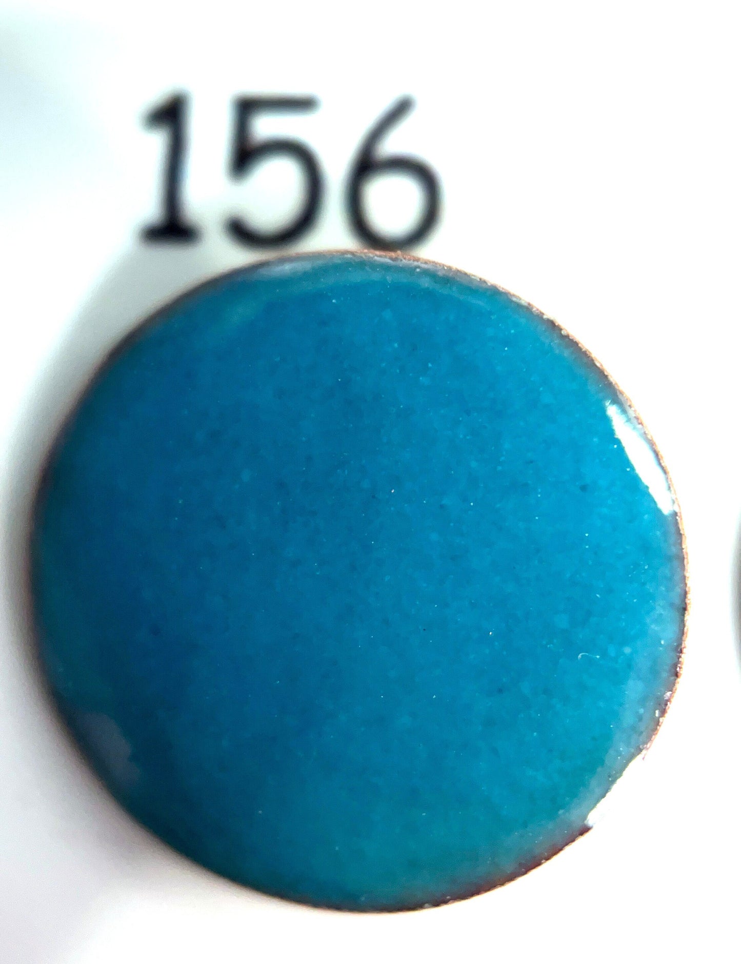 Pearly's Enamel Powder No. 156 Translucent Steel Blue 3oz. (85gr.) Great for torch/kiln/Cloisonné and Wet Packing Enameling