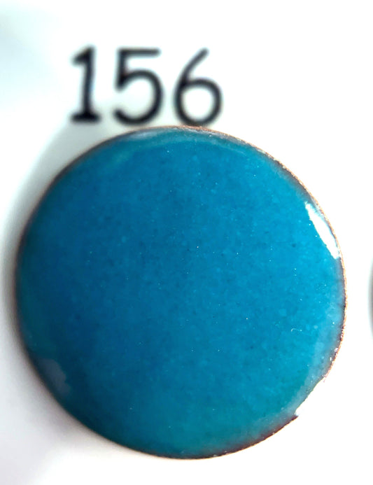 Pearly's Enamel Powder No. 156 Translucent Steel Blue 3oz. (85gr.) Great for torch/kiln/Cloisonné and Wet Packing Enameling