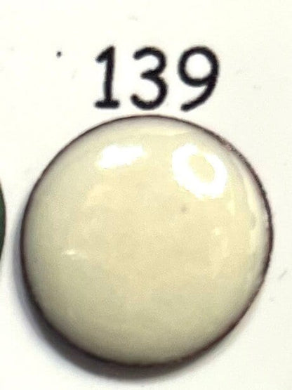 Pearly's Enamel Powder No. 139 Ivory 3oz. (85gr.) Great for torch/kiln/Cloisonné and Wet Packing Enameling