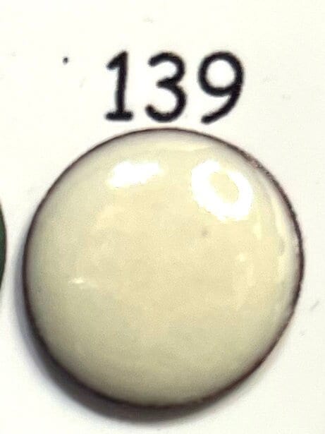 Pearly's Enamel Powder No. 139 Ivory 3oz. (85gr.) Great for torch/kiln/Cloisonné and Wet Packing Enameling
