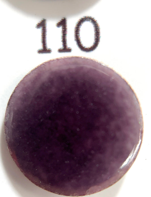 Pearly's Enamel Powder No. 110 Transparent Deep Purple 3oz (85gr), Torch, Kiln, Cloisonne, Wetpacking Enameling Supplies