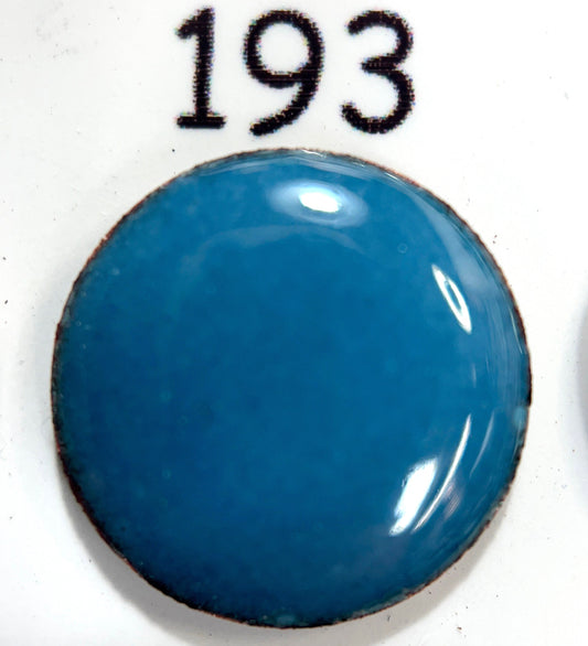 Pearly's Enamel Powder No. 193 Opaque Cerulean 3oz. (85gr.) Great for torch/kiln/Cloisonné and Wet Packing Enameling