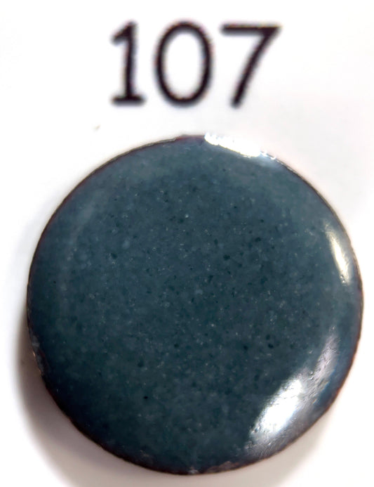 Pearly's Enamel Powder No.107 Opaque Dark Gray. (85gr.) Great for torch/kiln/Cloisonné