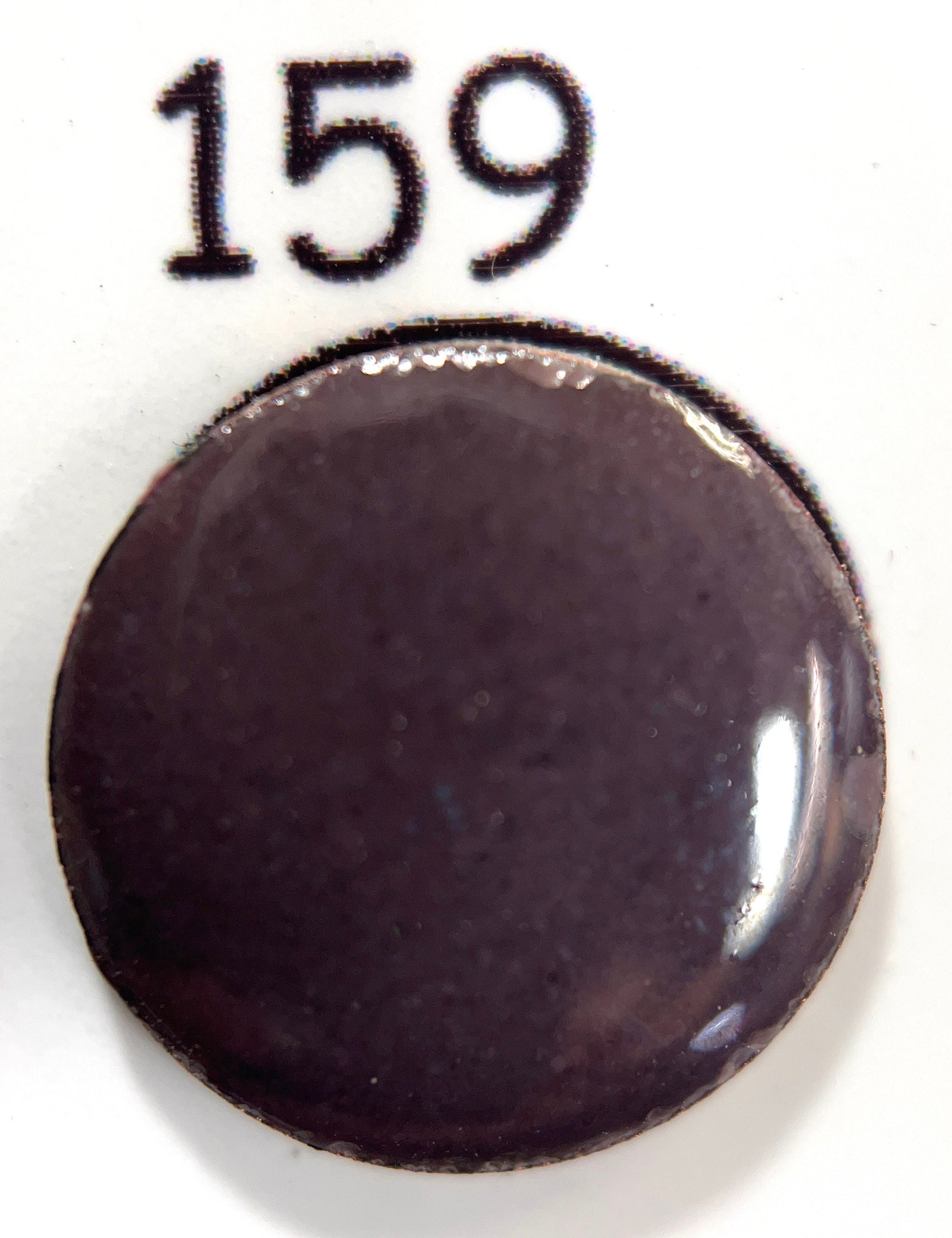 Pearly's Enamel Powder No. 159 Opaque dark mauve purple 3oz. (85gr.) Great for torch/kiln/Cloisonné and Wet Packing Enameling