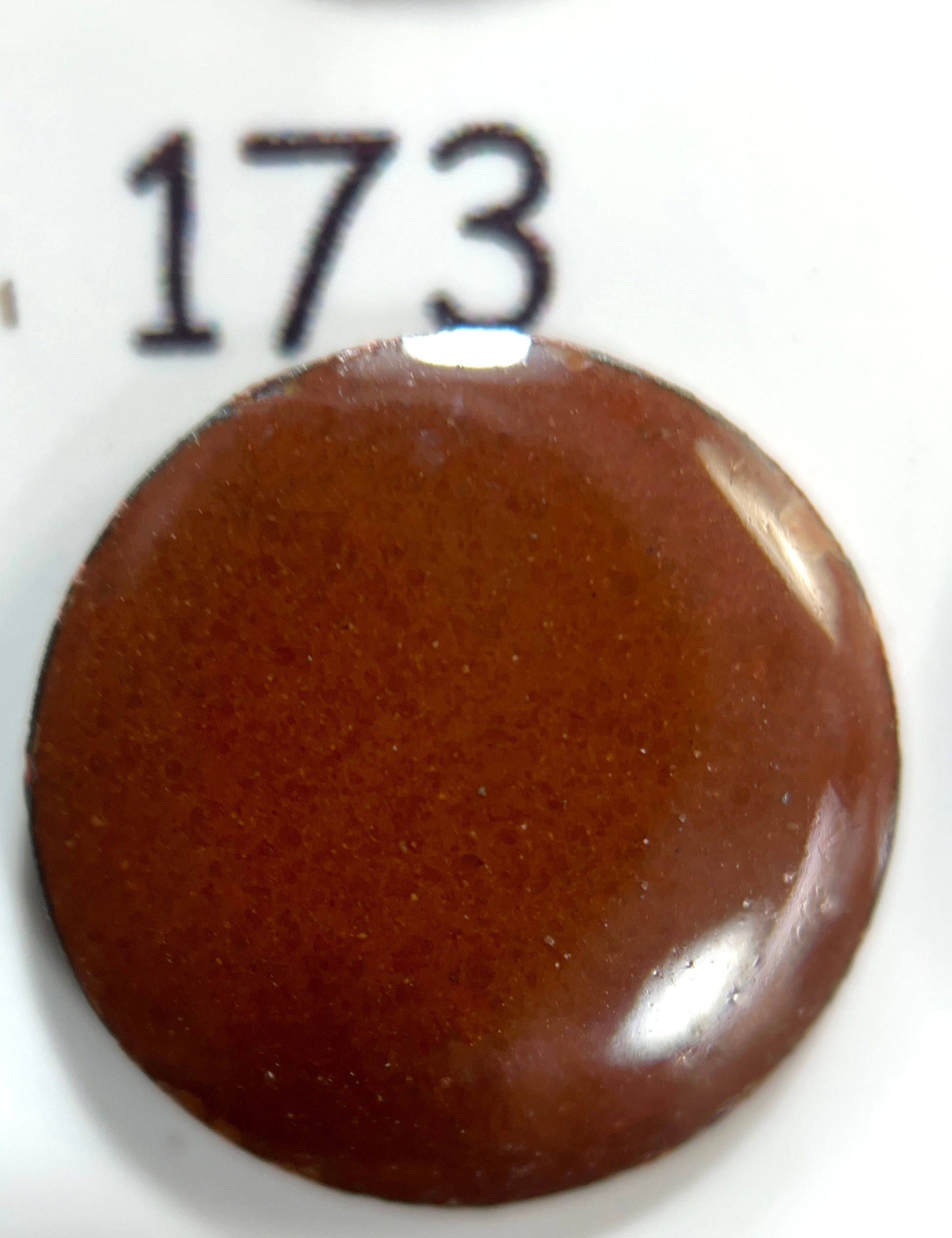 Pearly's Enamel Powder No. 173 Opaque Coffee 3oz. (85gr.) Great for torch/kiln/Cloisonné and Wet Packing Enameling