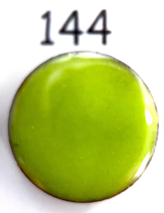 Pearly's Enamel Powder No. 144 Transparent Citric Green 3oz. (85gr.) Great for torch/kiln/Cloisonné and Wet Packing Enameling