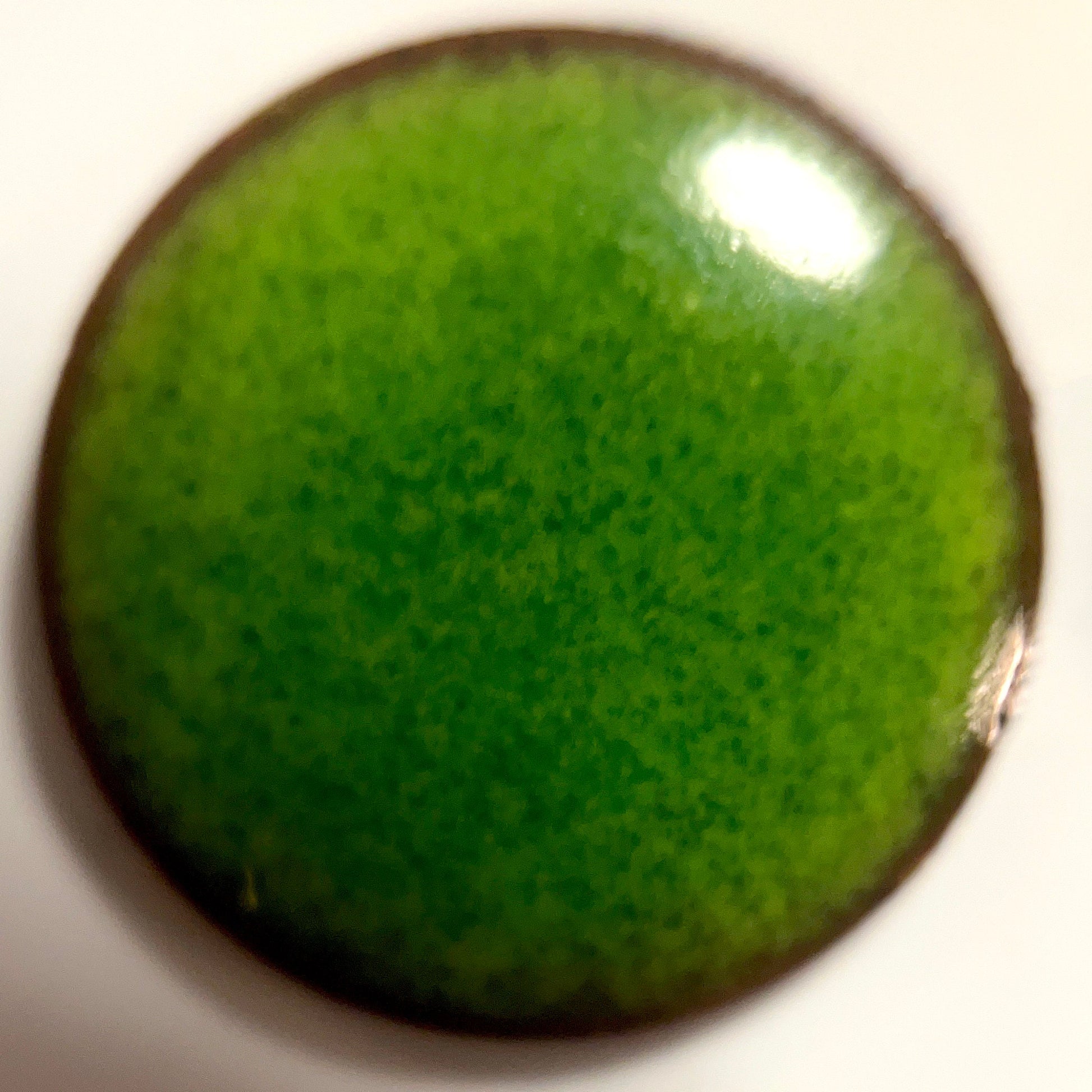 Pearly's Enamel Powder No. 240 Opaque emerald 3oz. (85gr.) Great for torch/kiln/Cloisonné and Wet Packing Enameling