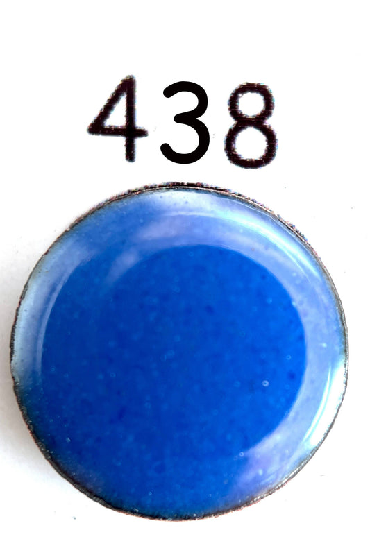 Pearly's Enamel Powder No. 438 Opaque Palatinate Blue 3oz. (85gr.) Great for torch/kiln/Cloisonné and Wet Packing Enameling