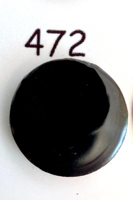 Pearly's Enamel Powder No. 472 Opaque Lead Free Black 3oz. (85gr.) Great for torch/kiln/Cloisonné and Wet Packing Enameling