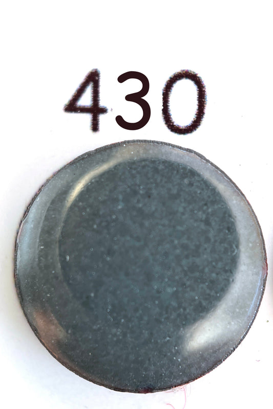Pearly's Enamel Powder No. 430 Opaque Gray 3oz. (85gr.) Great for torch/kiln/Cloisonné and Wet Packing Enameling