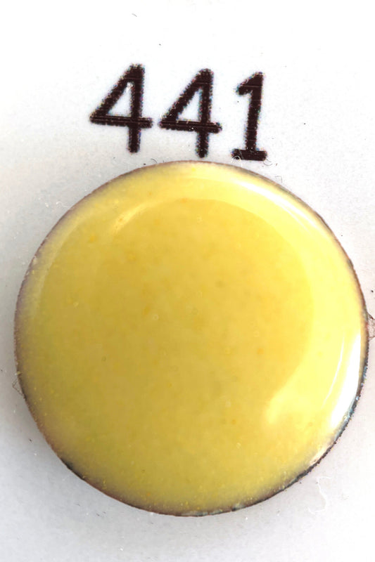 Pearly's Enamel Powder No. 441 Opaque Dynasty Yellow Lead Free 3 oz. (85gr.) Great for torch/kiln/Cloisonné and Wet Packing Enameling